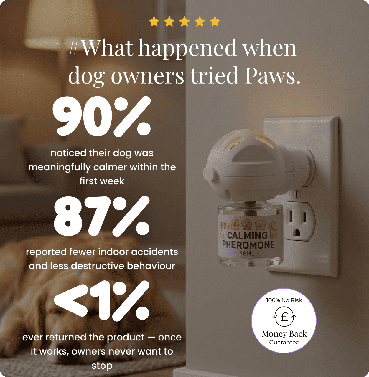 Dogs Calming Diffuser Kit
