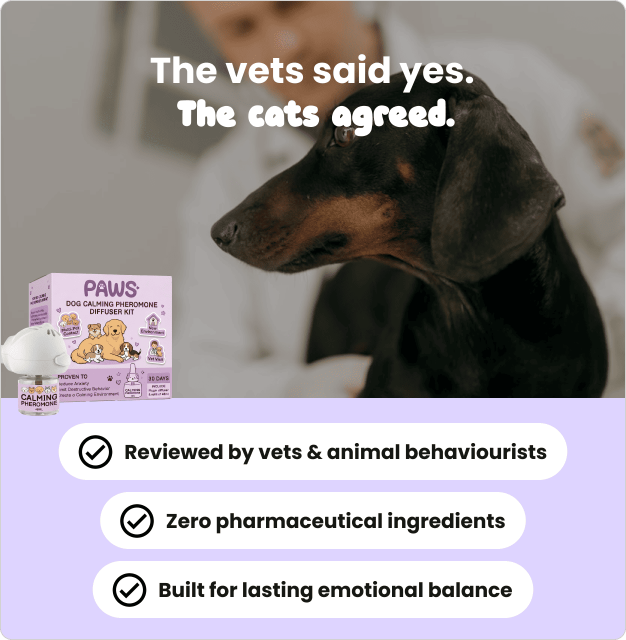 Dogs Calming Diffuser Kit