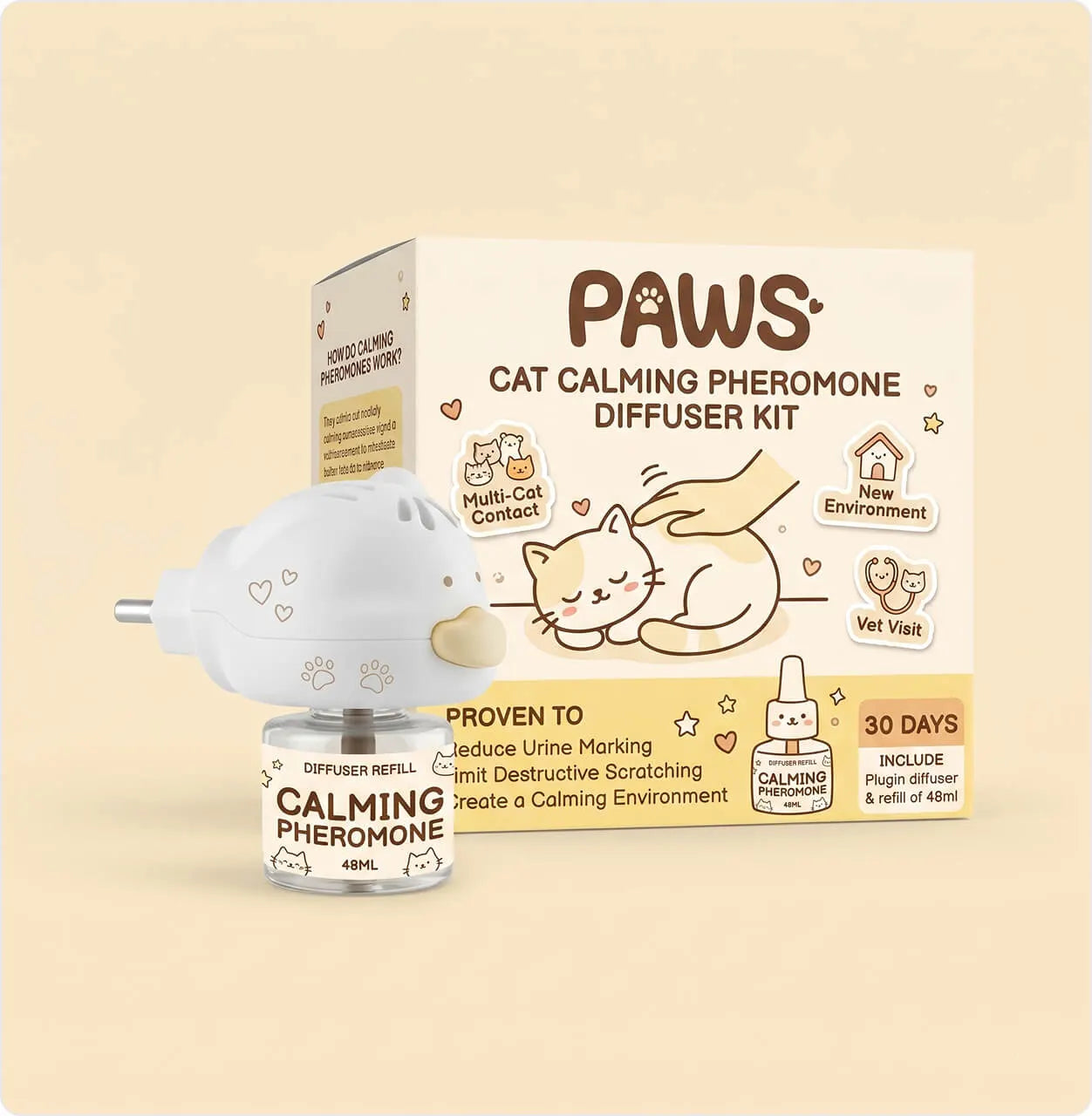 Cats Calming Diffuser Kit